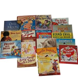 Scholastic Book Lot For Children Bundle Of 18 Books Used